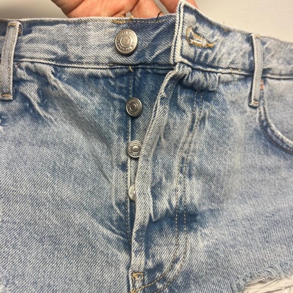 Free People We The Free Maggie - Mid-Rise Shorts  NEW Size 31 - Picture 3 of 8
